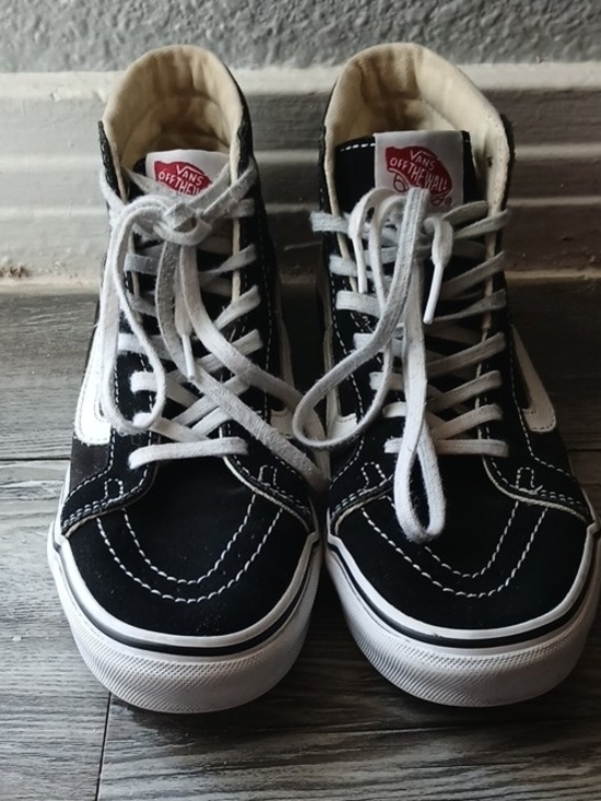 Vans Shoes - Vans Sk8-Hi Black & White Classic High-Top Sneakers